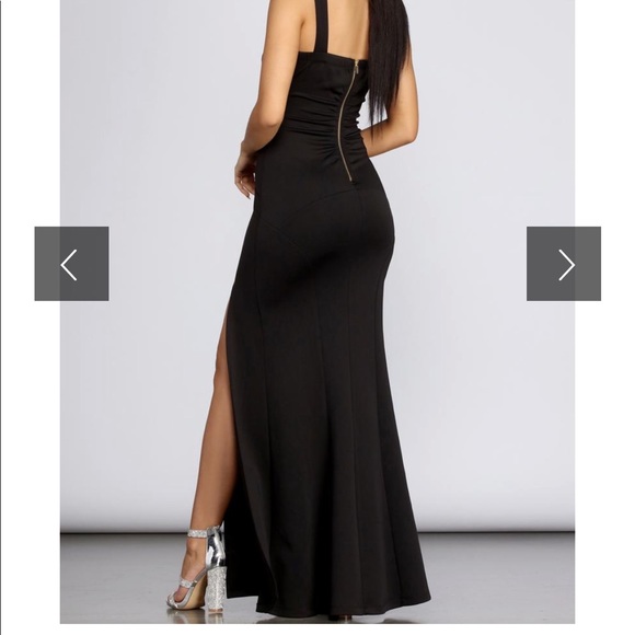 Black Formal Dress - Picture 2 of 4